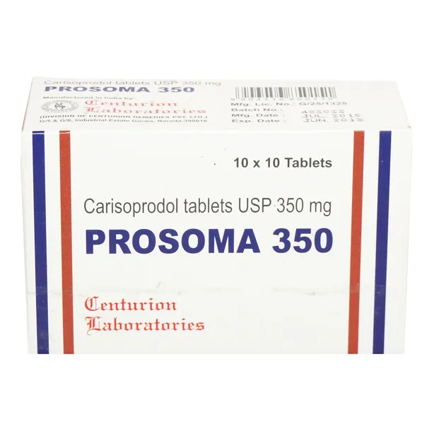 Prosoma 350 mg with Carisoprodol