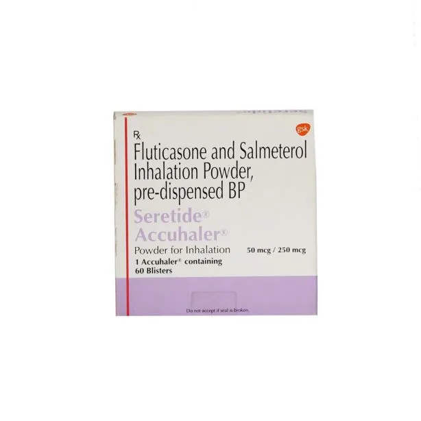 Seretide Diskus 50 mcg/250 mcg with Salmeterol and Fluticasone Propionate