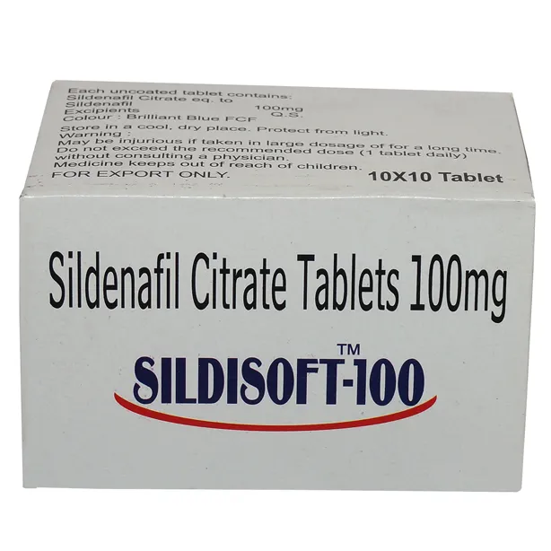 Sildisoft 100 mg with Sildenafil Citrate