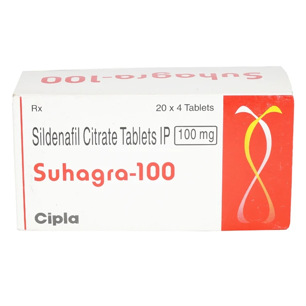 Suhagra 100 mg with Sildenafil Citrate