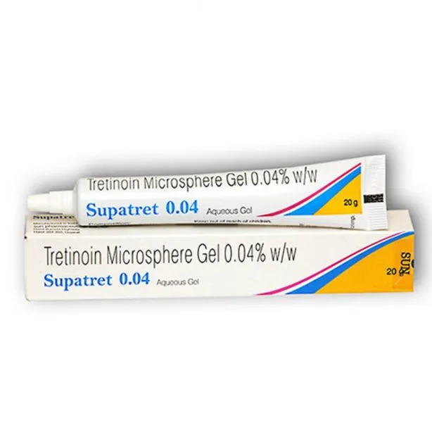Supatret Gel 0.04% (20 gm) with Tretinoin Gel Microsphere