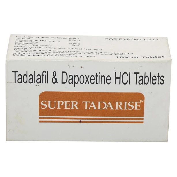 Super Tadarise 20 mg with Tadalafil & Dapoxetine
