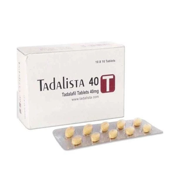Tadalista 40 mg with Tadalafil