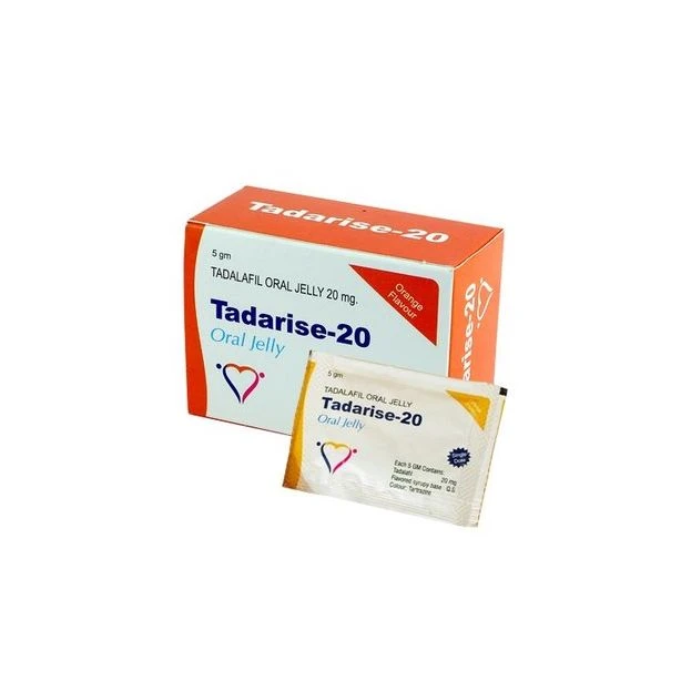 Tadarise Oral Jelly with Tadalafil Jelly