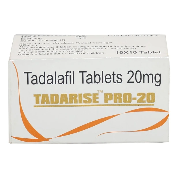 Tadarise PRO 20 mg with Tadalafil