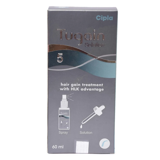 Tugain 5% 60 ml hair gain treatment
