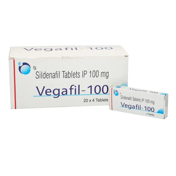 Vegafil 100 mg with Sildenafil 
