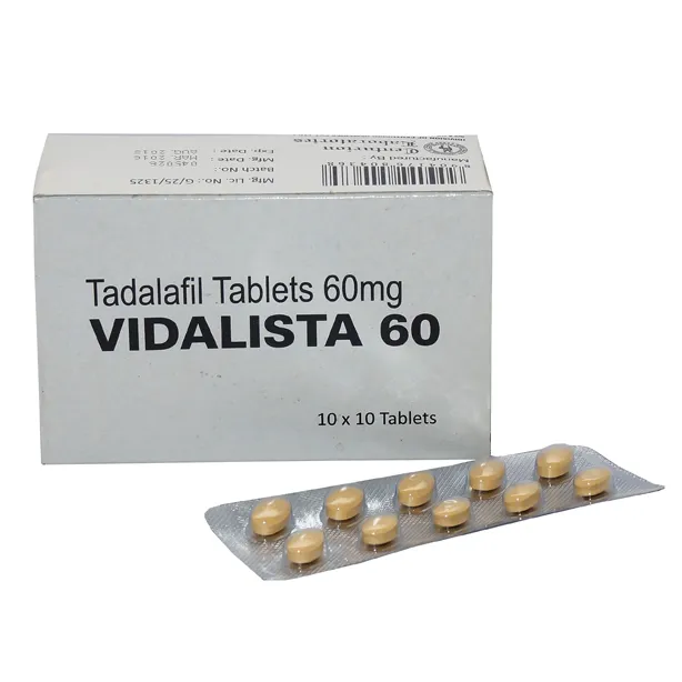 Vidalista 60mg with Tadalafil