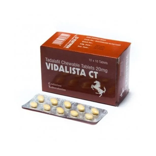 Vidalista CT 20 mg with Tadalafil