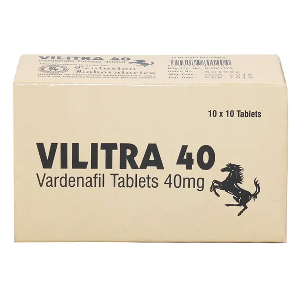 Vilitra 40 mg with Vardenafil