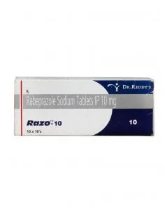 ﻿Razo 10 mg with Rabeprazole