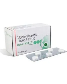 Acivir 400 mg -  Aciclovir Dispersible Tablets
