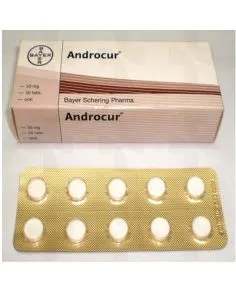 Androcur 50 mg with Cyproterone Acetate