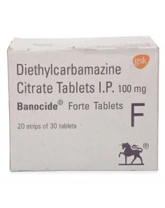 Banocide Forte 100 mg with Diethylcarbamazine