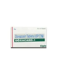 Doxacard 1 mg with Doxazosin Mesylate