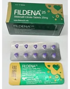 Fildena 25 mg with Sildenafil Citrate