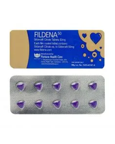 Fildena 50 mg with Sildenafil Citrate