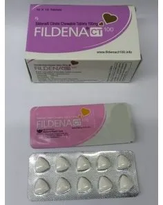 Fildena Chewable Tablet 100 mg with Sildenafil Citrate