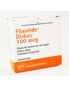 Flixotide Discus  100 mcg with Flutikazon Propiyonat