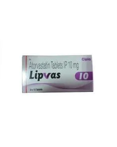 Lipvas 10 Mg Tablet