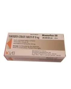 Mamofen 20 mg with Tamoxifen Citrate