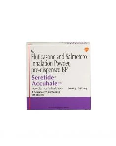 Seretide Diskus 50+500 mcg with Salmeterol & Fluticasone Propionate