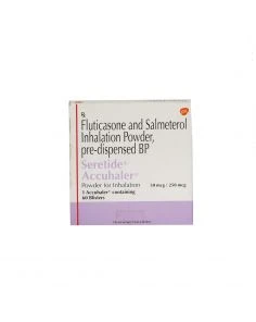 Seretide Diskus 50 mcg/250 mcg with Salmeterol and Fluticasone Propionate