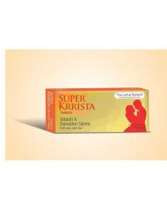 Super Krrista 40+60 Mg With Tadalafil + Dapoxetine