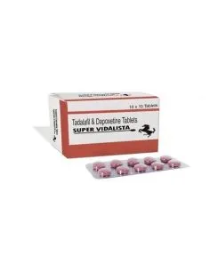 Super Vidalista with Tadalafil + Dapoxetine 