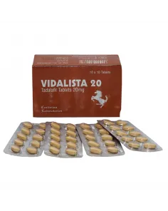 Vidalista 20mg with Tadalafil