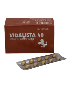 Vidalista 40mg with Tadalafil
