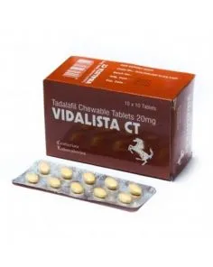 Vidalista CT 20 mg with Tadalafil