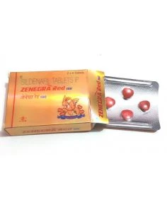 Zenegra Red 100 mg Tablet with Sildenafil